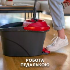 Комплект для уборки Vileda Ultramax Turbo Швабра и ведро с отжимом Фото 3