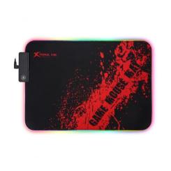 Коврик для мышки Xtrike ME MP-602 RGB lighting Black/Red Фото