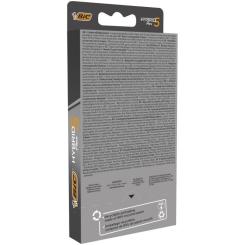 Бритва Bic Flex 5 Hybrid с 4 сменными картриджами Фото 1