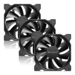 Кулер для корпуса Zezzio ZA-120 3 in 1 Kit Фото