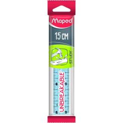 Линейка Maped STUDY UNBREAKABLE, 15см Фото