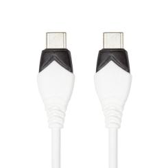Дата кабель PowerPlant USB-C to USB-C 1.0m Фото