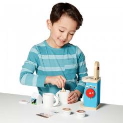 Игровой набор Melissa&Doug дерев'яний "Кавовий сервіз" Фото 1