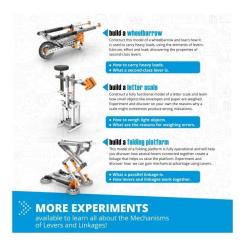 Конструктор Engino Stem Механика: Рычаги и Сцепления Фото 4