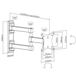 Кронштейн ITech LCD33B Фото 2