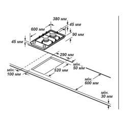 Варочная поверхность Grunhelm GPG 0201 BF Фото 1