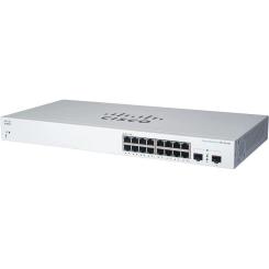 Коммутатор сетевой Cisco CBS220-16T-2G-EU Фото