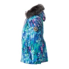 Куртка детская Huppa LOORE 17970030 голубой с принтом 110 Фото 1