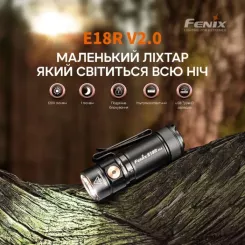 Фонарь Fenix E18R V2.0 Фото 4
