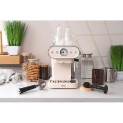 Рожковая кофеварка эспрессо Ardesto FCM-E15BG Фото 1