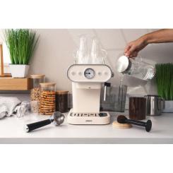 Рожковая кофеварка эспрессо Ardesto FCM-E15BG Фото 2