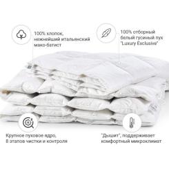 Одеяло MirSon пухова Luxury Exclusive 078 легке 110x140 см Фото 1