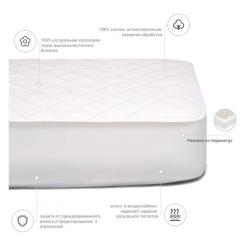 Наматрасник MirSon 951 Natural Line Стандарт Eco 150x200 см Фото 2