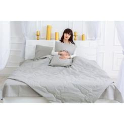 Одеяло MirSon антиалергенна Літня BamBoо №2376 Light Gray 200x22 Фото 3