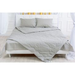 Одеяло MirSon хлопковое Летнее 2352 Light Gray 140x205 Фото