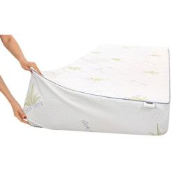 Наматрасник MirSon №1028 Alberto Bamboo Aloe Vera 180х200 см Фото 7