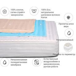 Наматрасник MirSon Royal Pearl Waterproof Aloe Vera 304/3 80x200 см Фото 1