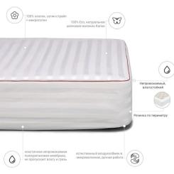Наматрасник MirSon шелковый DeLuxe Silk 300 160x200 см Фото 1