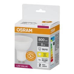 Лампочка Osram LED VALUE, PAR16, 8W, 3000K, GU10 Фото 2