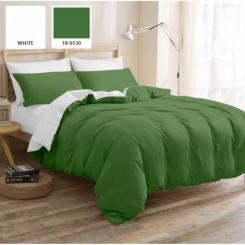 Постельное белье MirSon Бязь Premium Green Diego 143х210х2 Фото