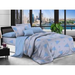 Постельное белье MirSon Бязь Premium №106 Paula 2 143х210х2 Фото