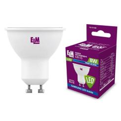 Лампочка ELM MR16 8W PA10S GU10 4000K Фото 1