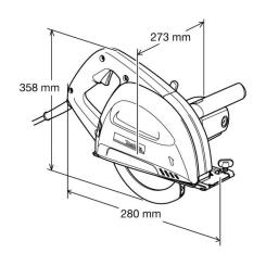 Дисковая пила Makita по металлу Фото 1