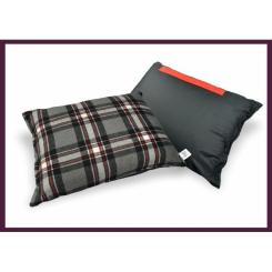 Плед Home Line 4 в 1 клетка красная 140х190см Фото 1