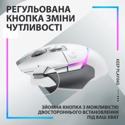 Мышка Logitech G502 X Plus Wireless White Фото 5