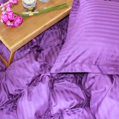 Постельное белье MirSon Satin 30-0009 Purple 160х220 Сімейний Фото 3