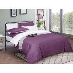 Постельное белье MirSon Satin Stripe 30-0009 + 30-0001 Belinda 160х220 Фото