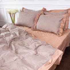 Постельное белье MirSon Satin Жаккард Golden wheat 200х220 Фото 9