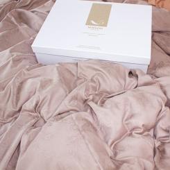Постельное белье MirSon Satin Жаккард Golden wheat 200х220 Фото