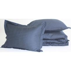 Постельное белье MirSon SatinStripe 30-0021DarkBlue 110х140 Детский Фото 6