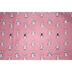 Постельное белье MirSon Бязь 17-0528 Bunnies pink Односпальный Фото 5
