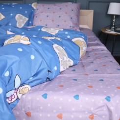 Постельное белье MirSon Бязь Premium 17-0470 Love lemon Євро Фото 2