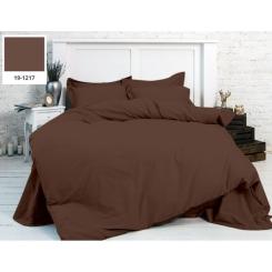 Постельное белье MirSon Бязь Premium Mocco (11-2107 + 19-1217) 2х160х220 Фото