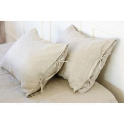 Постельное белье MirSon Лен Grey sky 143х210 Фото 4