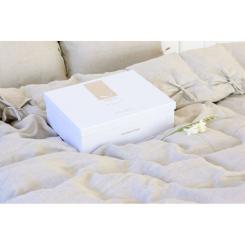 Постельное белье MirSon Лен Grey sky 143х210 Фото 6