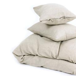 Постельное белье MirSon Лен Grey sky 143х210 Фото 8