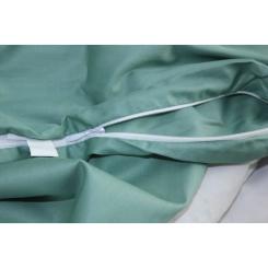 Постельное белье MirSon Сатин 0844 Green Olive 160х220 Фото 3