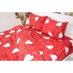 Постельное белье MirSon Сатин 22-1275 Marble heart Семейный 160x220 Фото 1