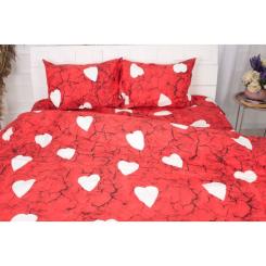Постельное белье MirSon Сатин 22-1275 Marble heart Семейный 160x220 Фото 2