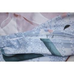 Постельное белье MirSon Сатин 22-1284 Spring flowering Семейный Фото 5