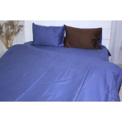 Постельное белье MirSon Сатин Premium Azure 0211+4052 200х220 Фото 2