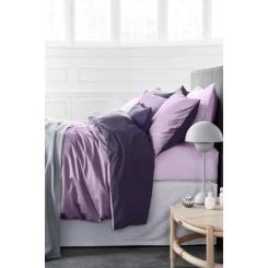 Постельное белье MirSon Сатин Premium Violet 0199+0231 160х220 Фото