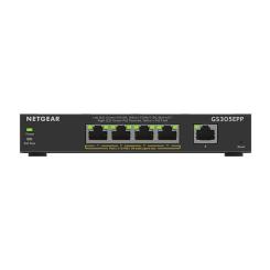 Коммутатор сетевой Netgear GS305EPP-100PES Фото