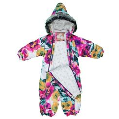 Комбинезон детский Huppa REGGIE 1 36020130 белый с принтом 80 Фото 3