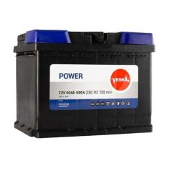 Аккумулятор автомобильный Vesna 60 Ah/12V Power Фото