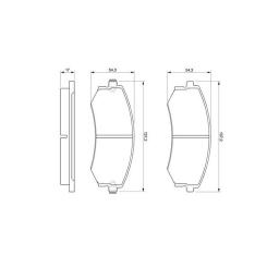Тормозные колодки Bosch 0 986 424 215 Фото 5